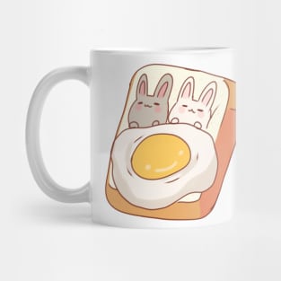 Bunnies on toast Mug